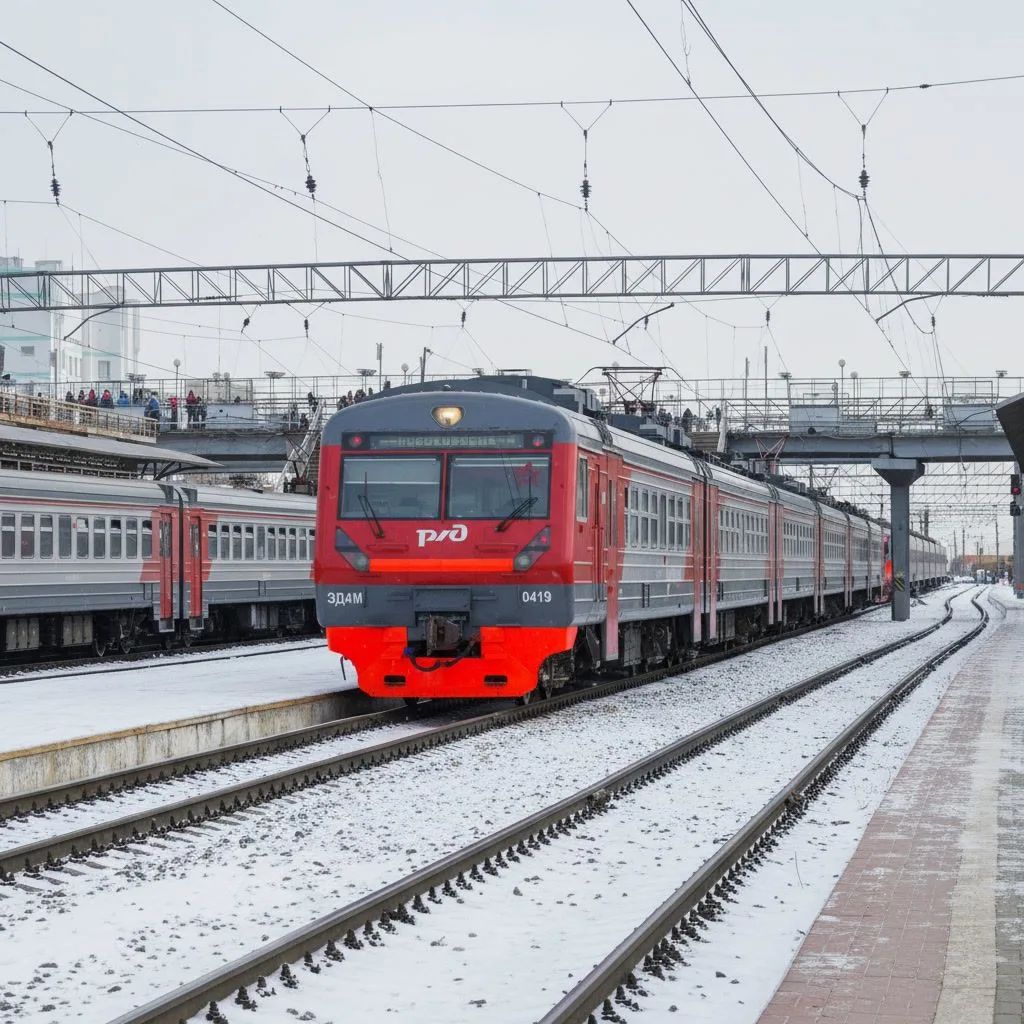 ЗСЖД-Новокузнецк-Новосибирск-поезд на путях.jpg